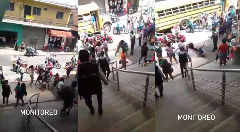 ESCUINTLA: Dos mujeres se van a los golpes por el amor de un hombre (Video)