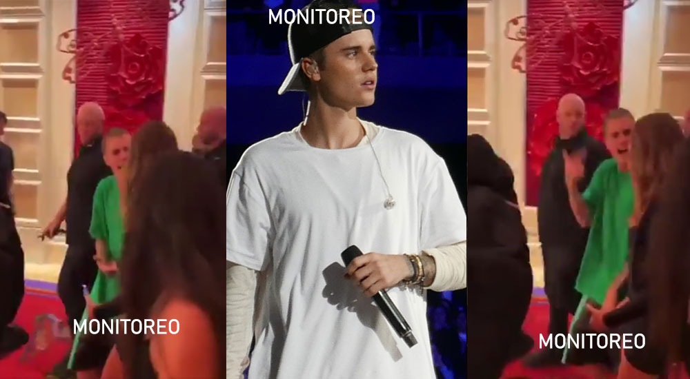 Momento exacto en que Justin Bieber le grita a su esposa (Video)