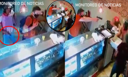 Víctima de robo mata a ladrón a sangre fría en una tienda (VIDEO)