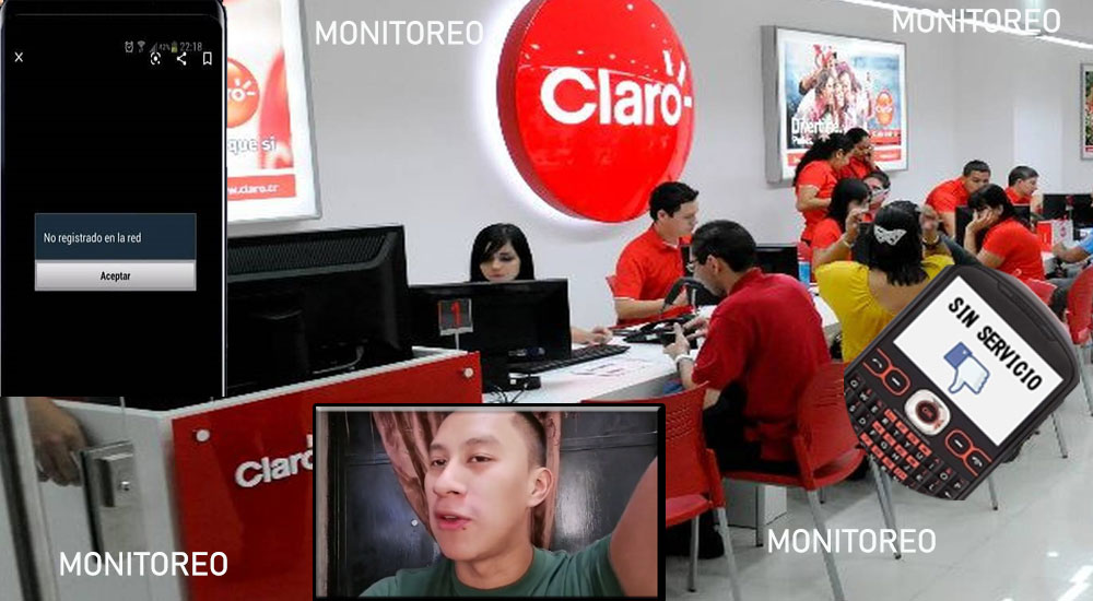 Toktoker arremete en contra de la empresa claro; tras caer la señal (Video)