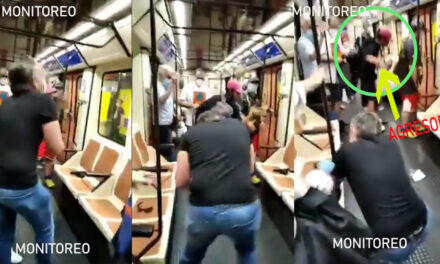 Enfermero le pide a ciudadano usar mascarilla y este lo ataca en el rostro (VIDEO)