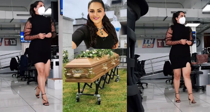 Se viraliza video de Vivian Vásquez caminando para dar las noticias en telediario (Video)