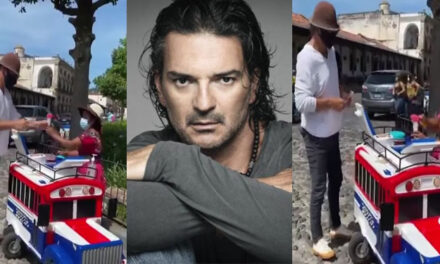 Ricardo Arjona pasa desapercibido y degusta un helado en la Antigua Guatemala (Video)