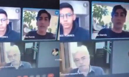 Estudiante de Derecho reclama al maestro por “Ejercer mucha presión” (Video)