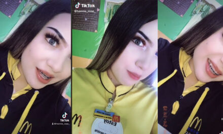 Trabajadora de McDonald’s sube video con permiso del jefe para no ser despedida (Video)