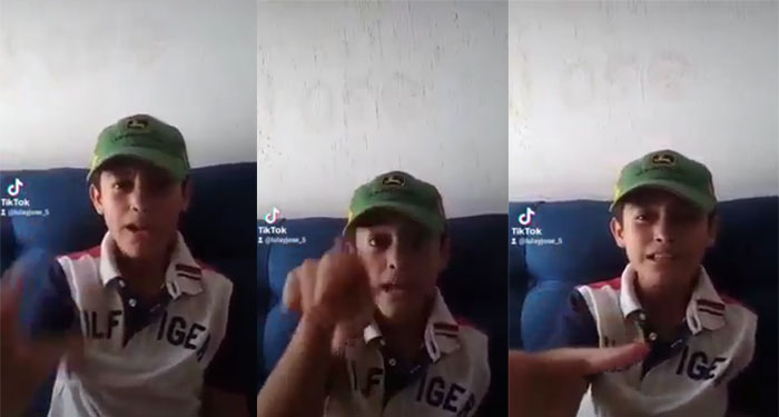 Niño le manda fuerte mensaje a Giammattei para que renuncie (Video)
