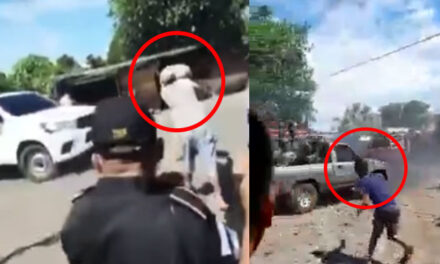 Con piedras y palos manifestantes agarran a vehículos (Videos)
