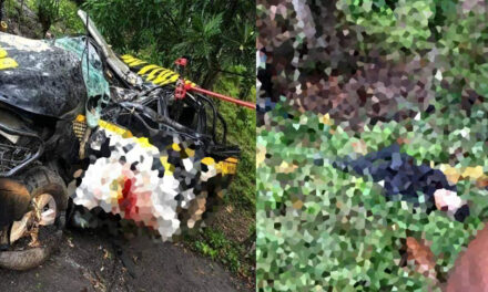 Dos agente de la PNC mueren en un fatal accidente en Izabal