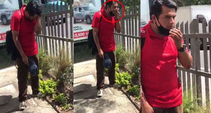 Hombre toca las partes íntimas de una mujer y el padre de la víctima golpea al abusador (Video)