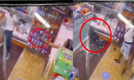 Momento exacto cuando acribillan a actor de telenovelas en un centro comercial (Video)