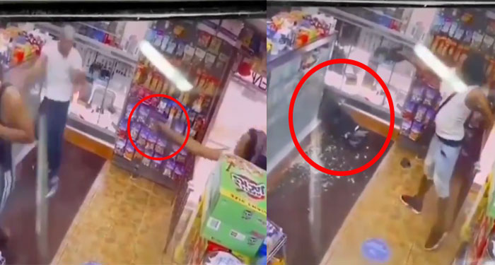 Momento exacto cuando acribillan a actor de telenovelas en un centro comercial (Video)