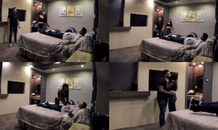 “Me prohibiste salir con mis amigas” Mujer castiga a su novio por tóxico y celoso (Video)