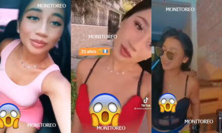 Esme La Chapina muestra de más en una transmisión en vivo (Video)
