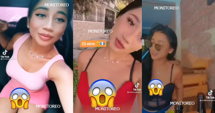 Esme La Chapina muestra de más en una transmisión en vivo (Video)