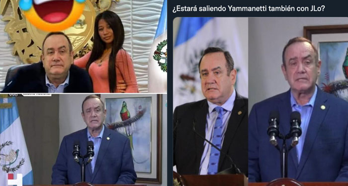 “Está más delgado” El drástico cambio físico de Giammattei llama la atención en redes