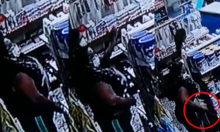 Momento exacto en que dos mujeres roban productos en un centro comercial (Video)