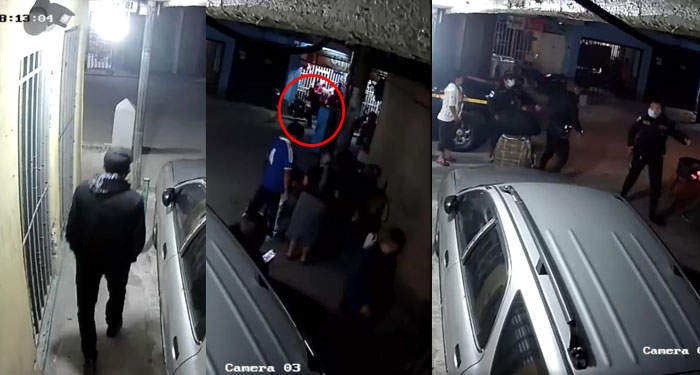 Sicario se acerca a una tienda y ataca a balazos a un pandillero (Video)