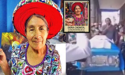 Así le dan el último adiós a doña Chonita, el rostro de la moneda de 25 centavos (Video)