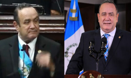 Con ausencia de varios Diputados Giammattei brinda su discurso de la Independencia (Video)