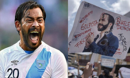 Manifestante afirma que “El Pescado Ruiz” organizó la protesta contra Bukele (Video)