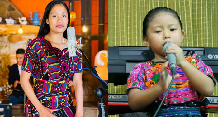 Eva Luna de 5 años imita a la guatemalteca Ana González (Video)