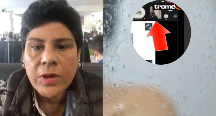 Congresista olvida apagar su cámara y aparece bañándose en plena reunión (Video)