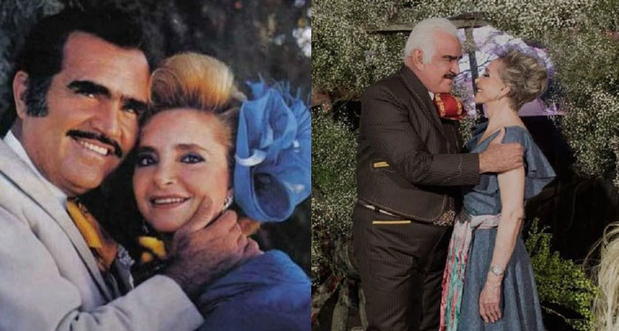 Esposa de Vicente Fernández se despide definitivamente de él