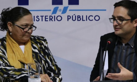 Juan Francisco Sandoval se pronuncia por sanción que le puso EE-UU a Consuelo Porras