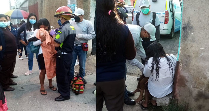 Niño de 4 años muere en brazos de su madre en la zona 6 de Mixco