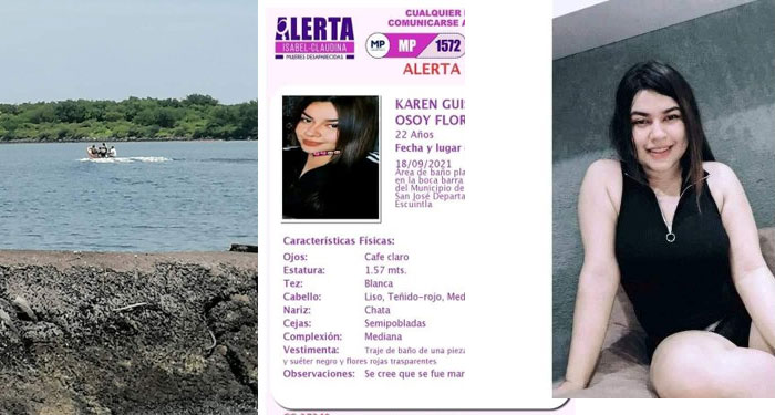 Karen Guisela no desapareció en el puerto, fue asesinada y su novio es el principal sospechoso