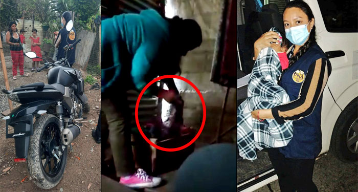 Momento exacto cuando mujer golpea a su bebé de 8 meses (Video)