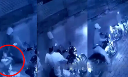 Ladrones roban motocicleta a una familia en Zacapa (Video)