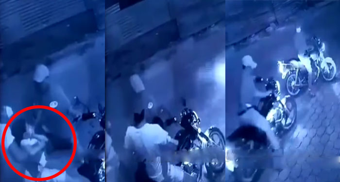 Ladrones roban motocicleta a una familia en Zacapa (Video)