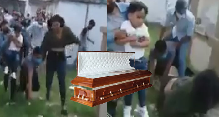 Fuerte balacera se desata en pleno entierro en Jutiapa (Video)