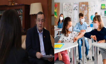 Giammattei anuncia fecha del inicio de clases presenciales en 2022