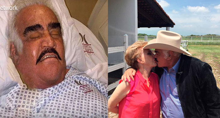Doña Cuquita le pide a los doctores que desconecten a Vicente Fernández (Video)