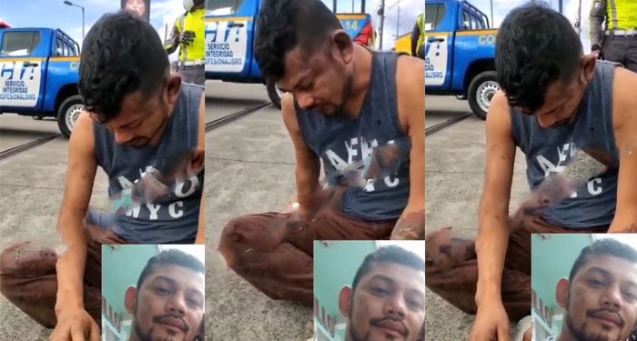 Dos hombres intentaban robar un Uber y terminan vapuleados (Video)