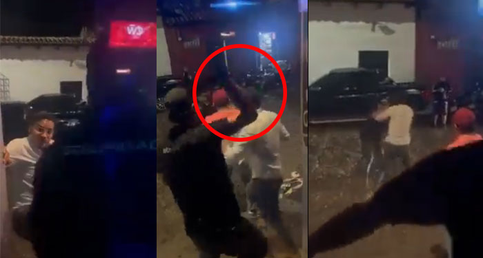 Fuerte pelea en una discoteca en La Antigua Guatemala (Video)