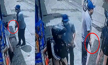 Momento exacto en que ladrón roba dos teléfonos en la zona 11 (Video)