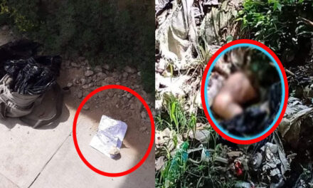 “Dejaron una nota de advertencia” Localizan restos humanos en bolsas plásticas