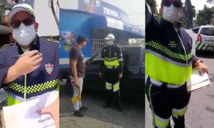 PMT Antes de protagonizar la pelea habían sido grabados por el mismo problema con otro ciudadano (Video)