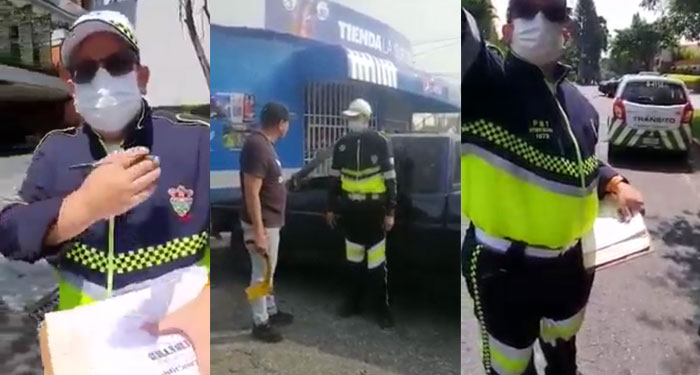 PMT Antes de protagonizar la pelea habían sido grabados por el mismo problema con otro ciudadano (Video)