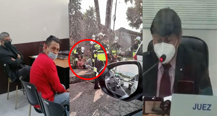 Juez liga a proceso legal a vendedor de huevos por atentado contra PMT (Video)