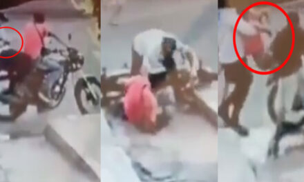 Ladrón le dispara a su compañero por la espalda (Video)