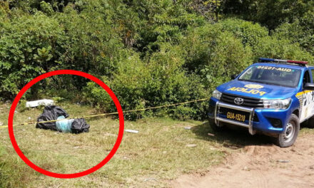 “Amatitlán sin extorsión” Localizan el cuerpo de un extorsionista en una bolsa plástica