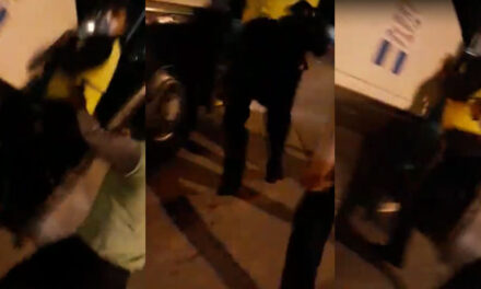 Nuevamente PMT protagonizan una fuerte pelea en contra de un ciudadano que los grabó (Video)