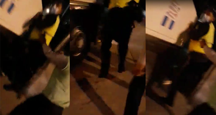 Nuevamente PMT protagonizan una fuerte pelea en contra de un ciudadano que los grabó (Video)