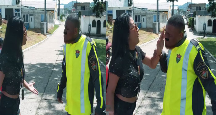 Esme La Chapina y El Pitters se burlan de las multas de la PMT (Video)