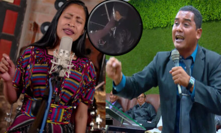 “Todo se sale de Control” Ana Gonzáles le da una cachetada al pastor Carlos Rivas (Video)