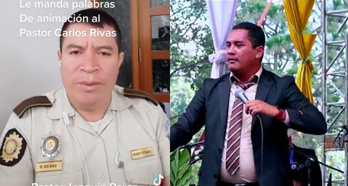 Elemento de la PNC se pronuncia con fuerte mensaje de apoyo al Pastor Carlos Rivas (Video)